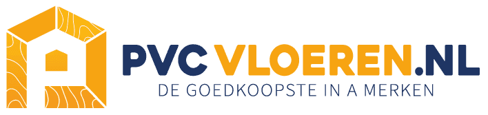 Logo van PVCvloeren.nl, de goedkoopste in A merken